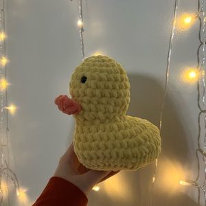 crochet rubber duck